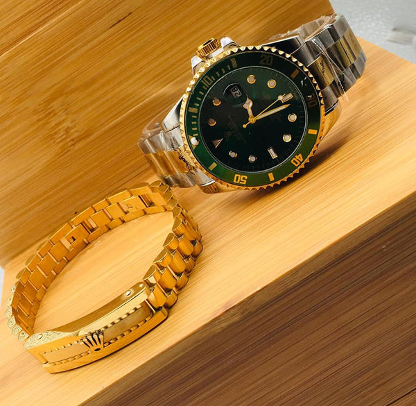 ♕ Montre Rolex + Bracelet⌚