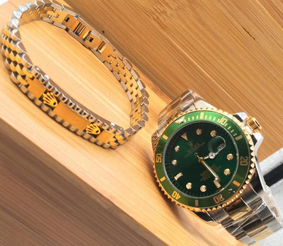 ♕ Montre Rolex + Bracelet⌚